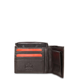 Portafoglio Uomo in Vera Pelle Cognac