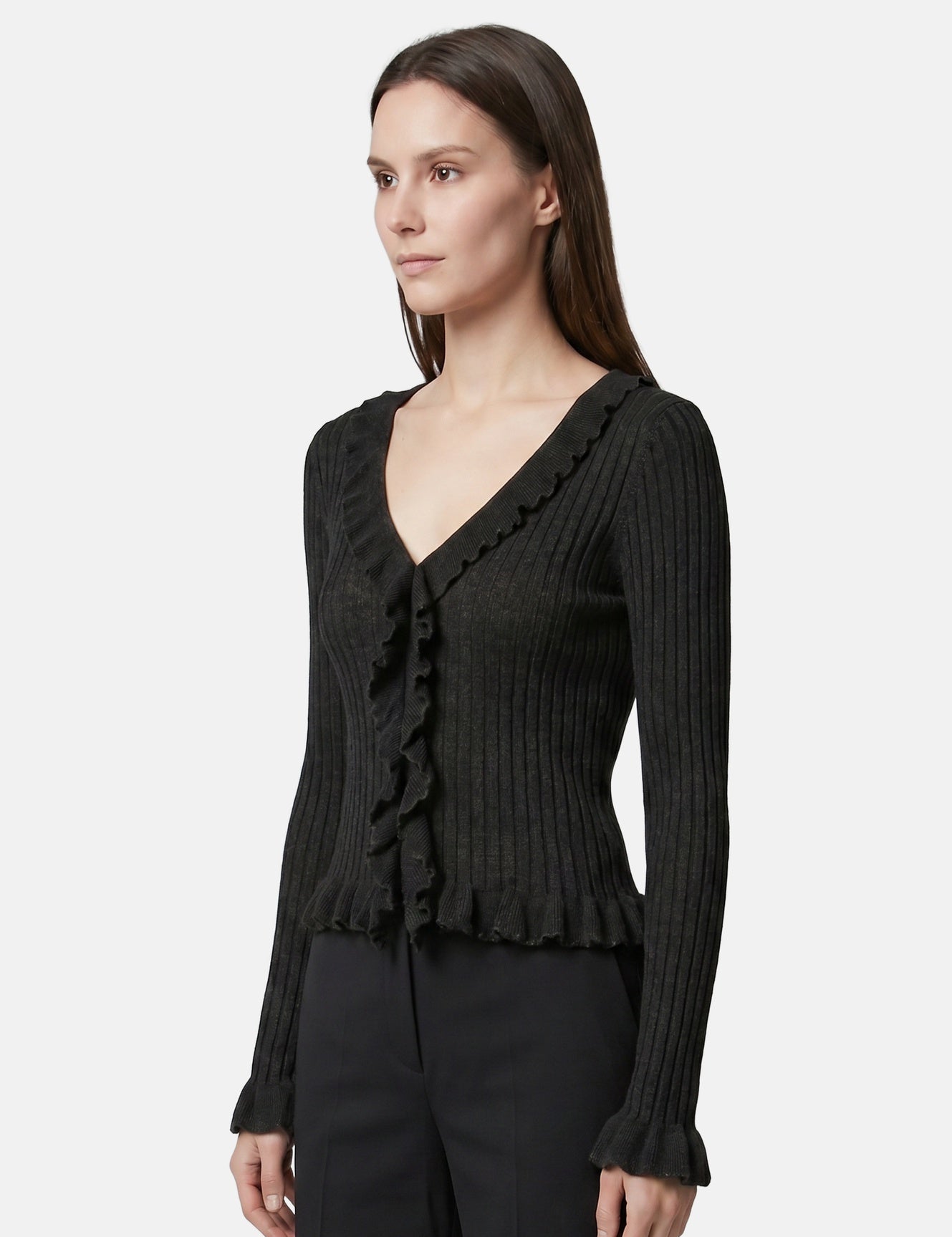 Vestito in Poliestere Nero