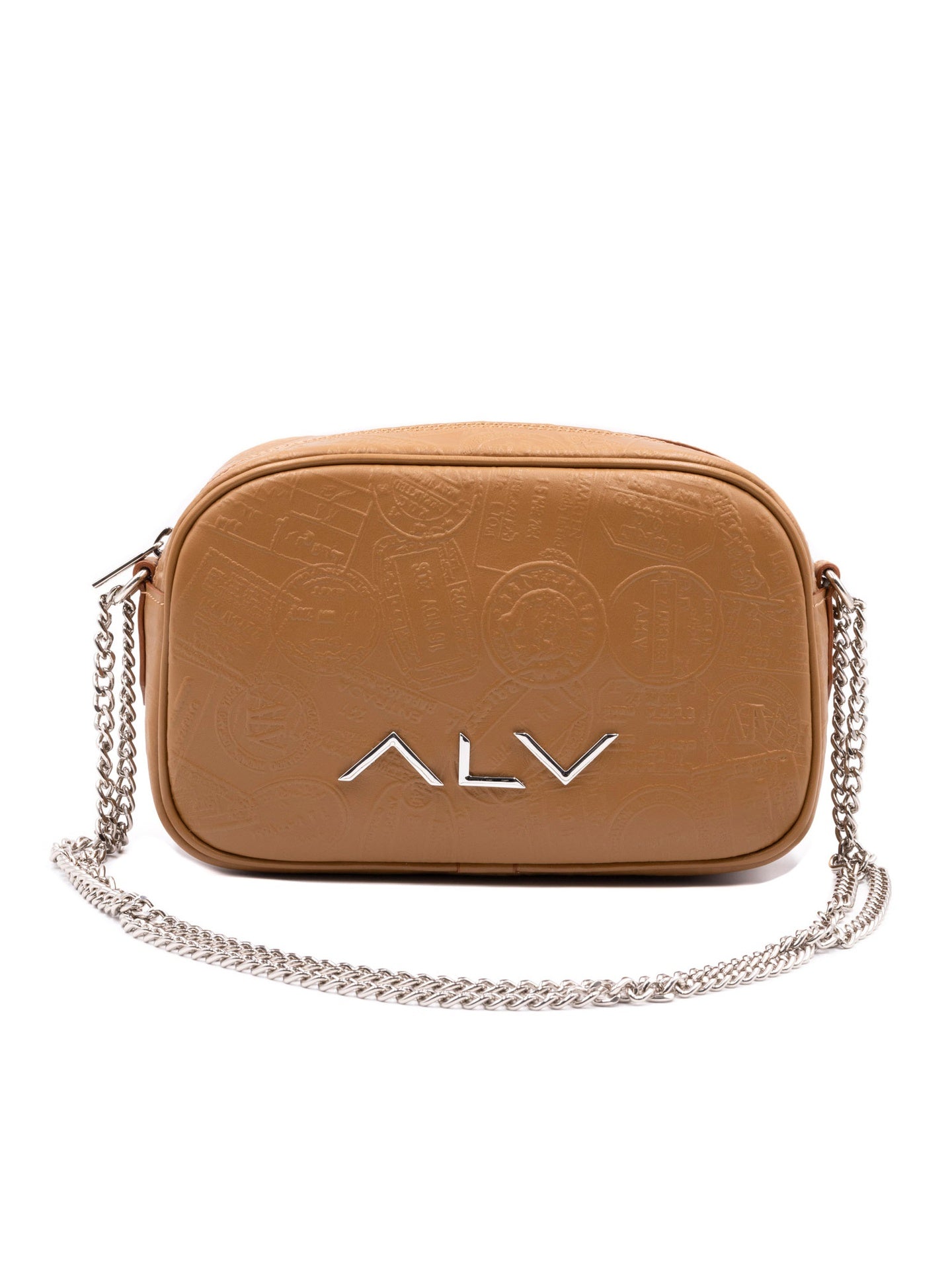 Borsa A Tracolla da donna ALV - Cuoio