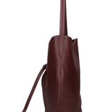 Borsa a Mano in Vera Pelle Bordeaux