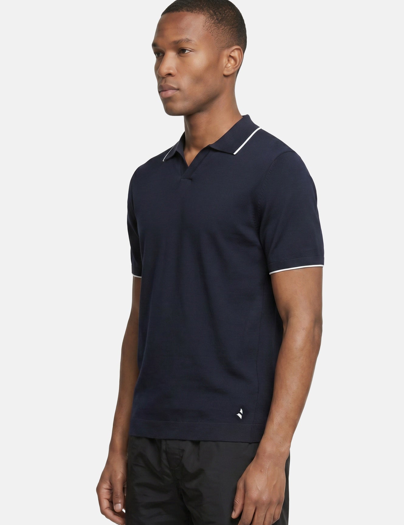 Camicia in Cotone Blu Navy