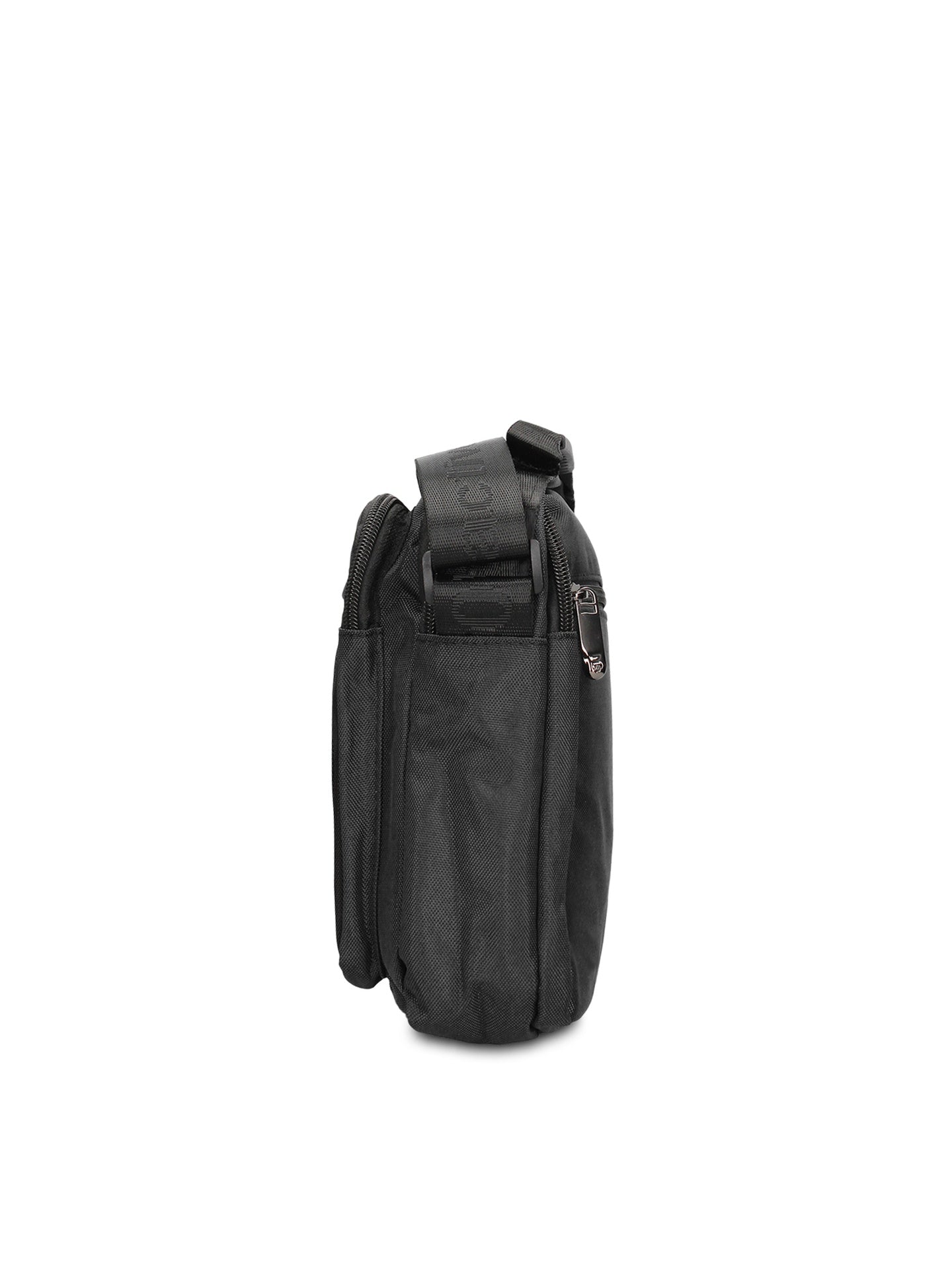 Borsa a Tracolla in 100% Pu Vegan Leather Nero