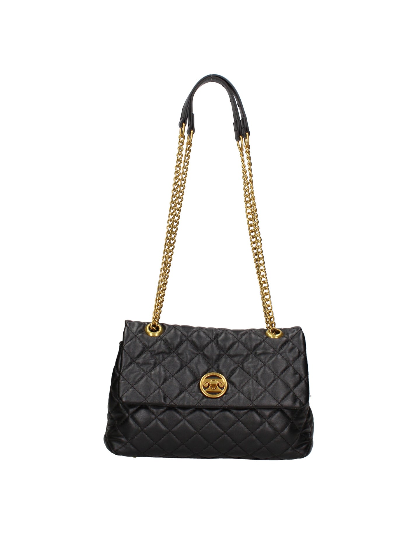 Borsa a Spalla in Polyester Nero Pierre Cardin