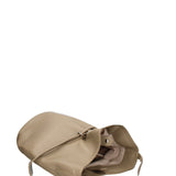 Borsa a Mano in Vera Pelle Cappuccino