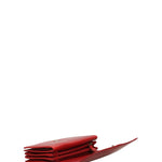 Portafoglio in Vera Pelle Rosso