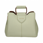 Borsa a Mano in Pelle Vegana Verde Pierre Cardin