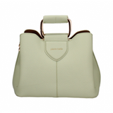 Borsa a Mano in Pelle Vegana Verde Pierre Cardin