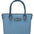 Borsa a Mano in Pelle Vegana Blu Jeans Pierre Cardin