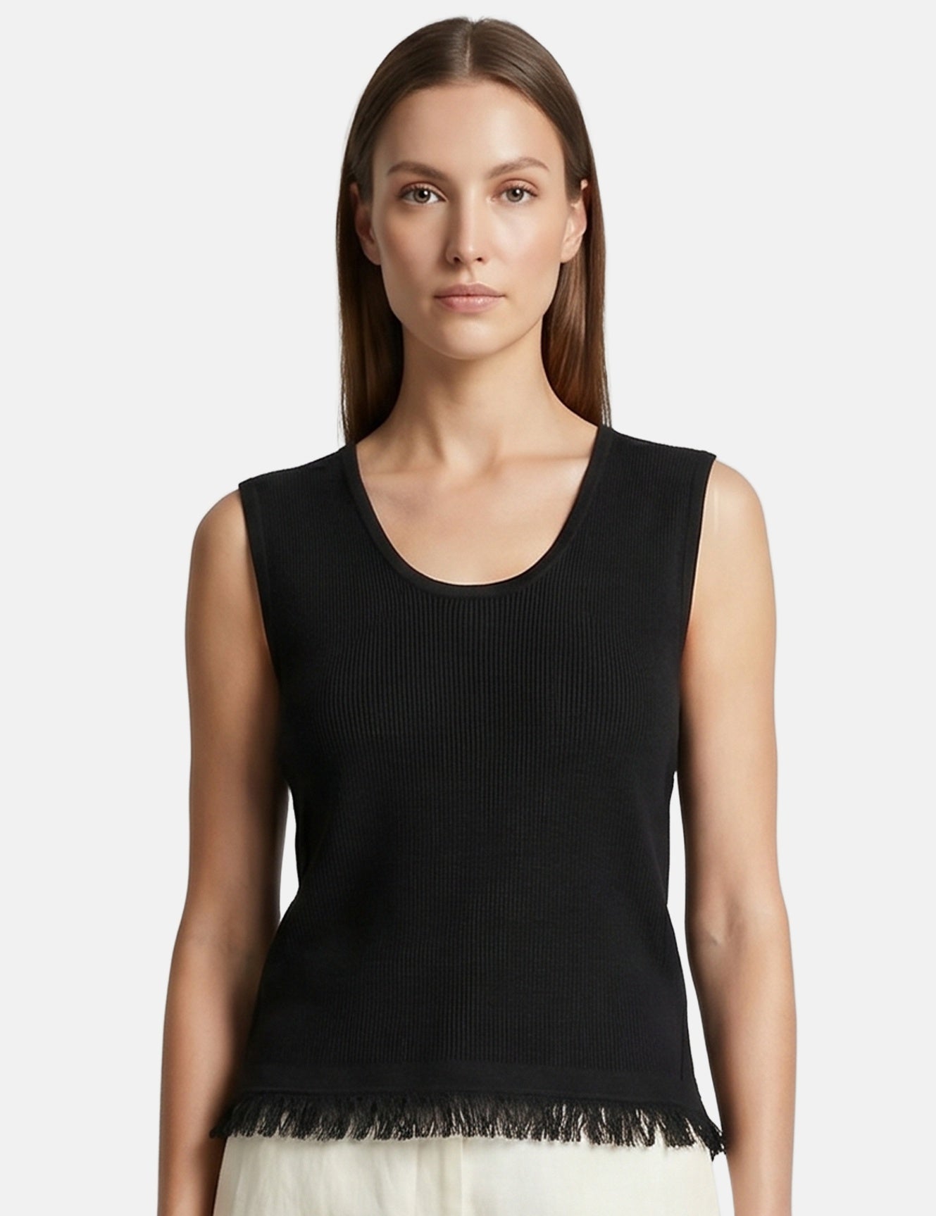 Vestito in Poliestere Nero Roberta Rossi