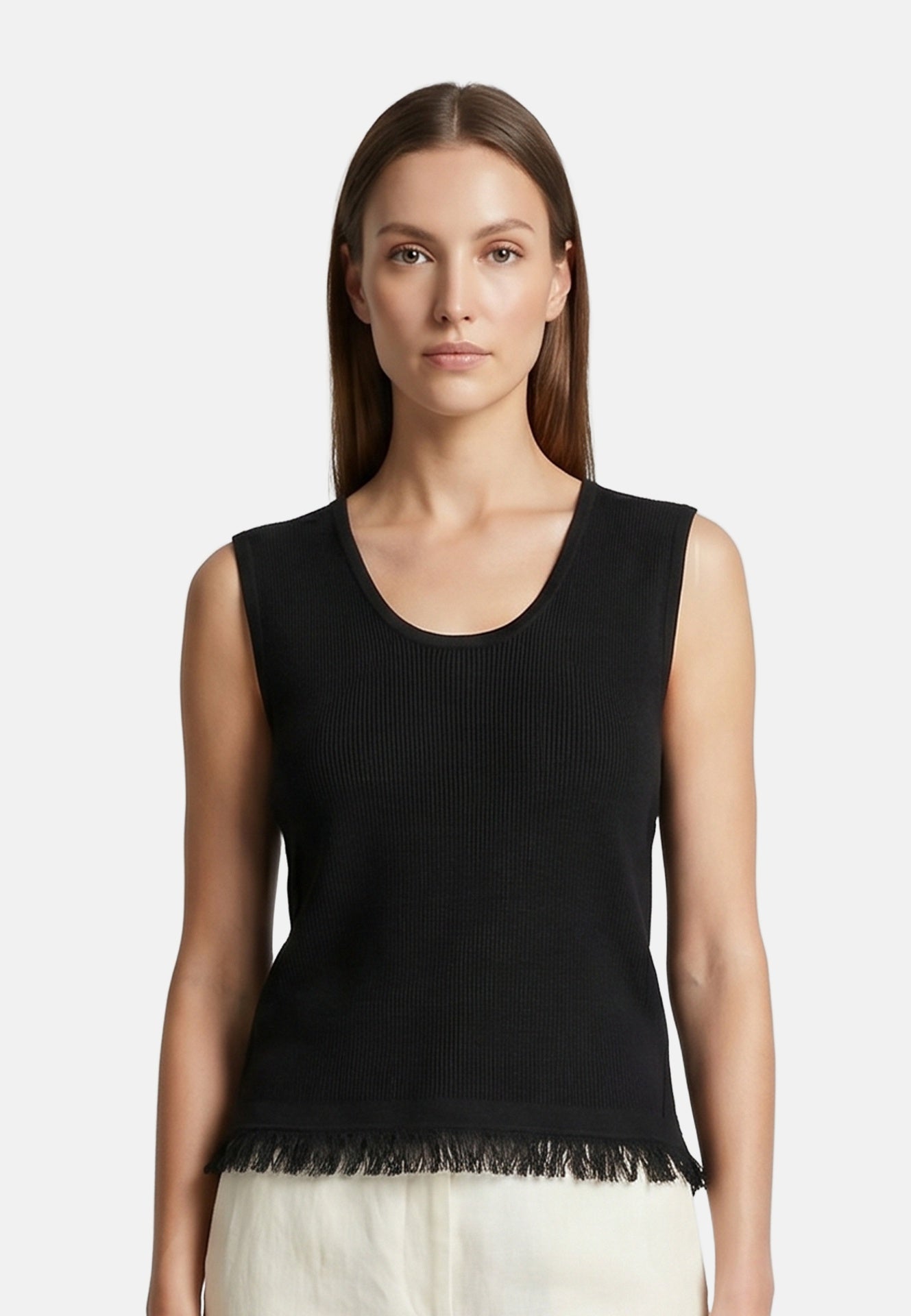 Vestito in Poliestere Nero Roberta Rossi
