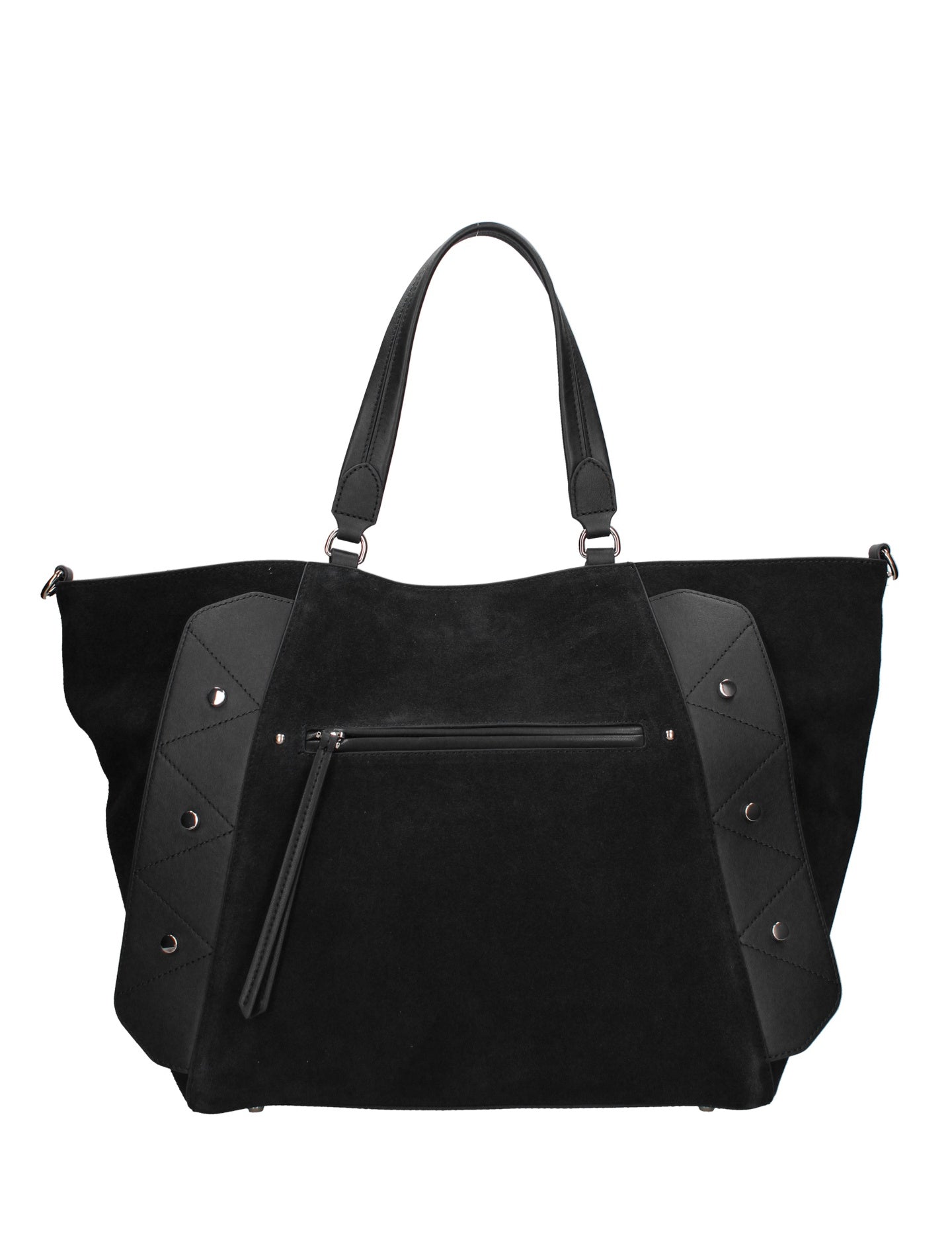 Borsa a Mano in Vera Pelle Nero Chiara Ferretti