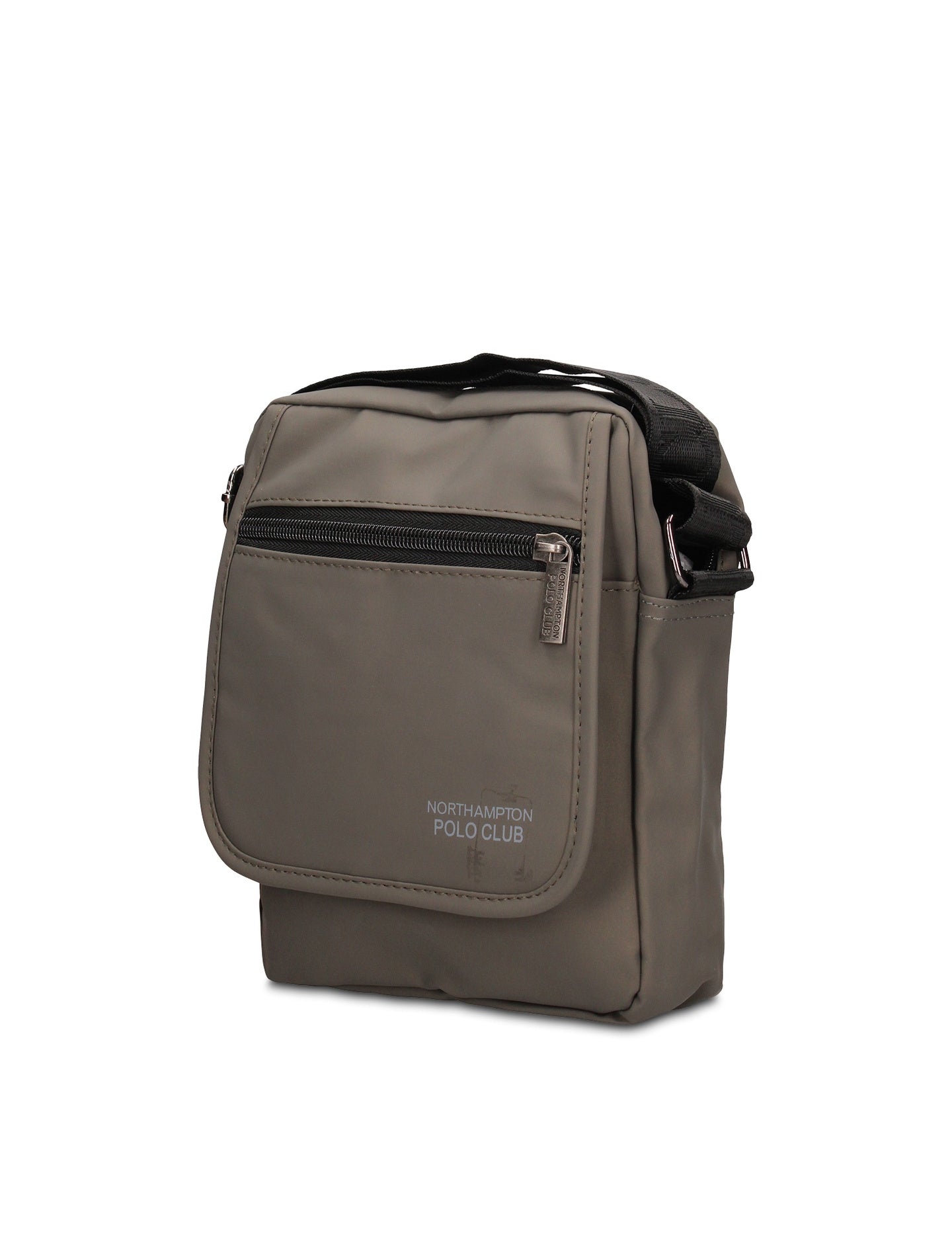 Borsa a Tracolla in 100% Pu Vegan Leather Verde Scuro