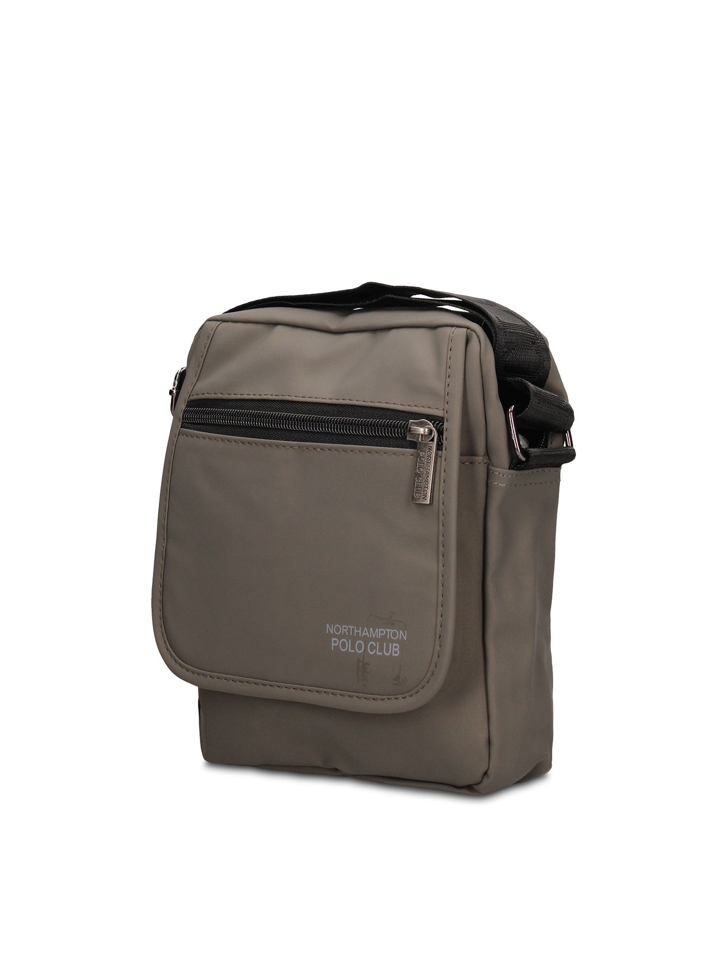 Borsa a Tracolla in 100% Pu Vegan Leather Verde Scuro
