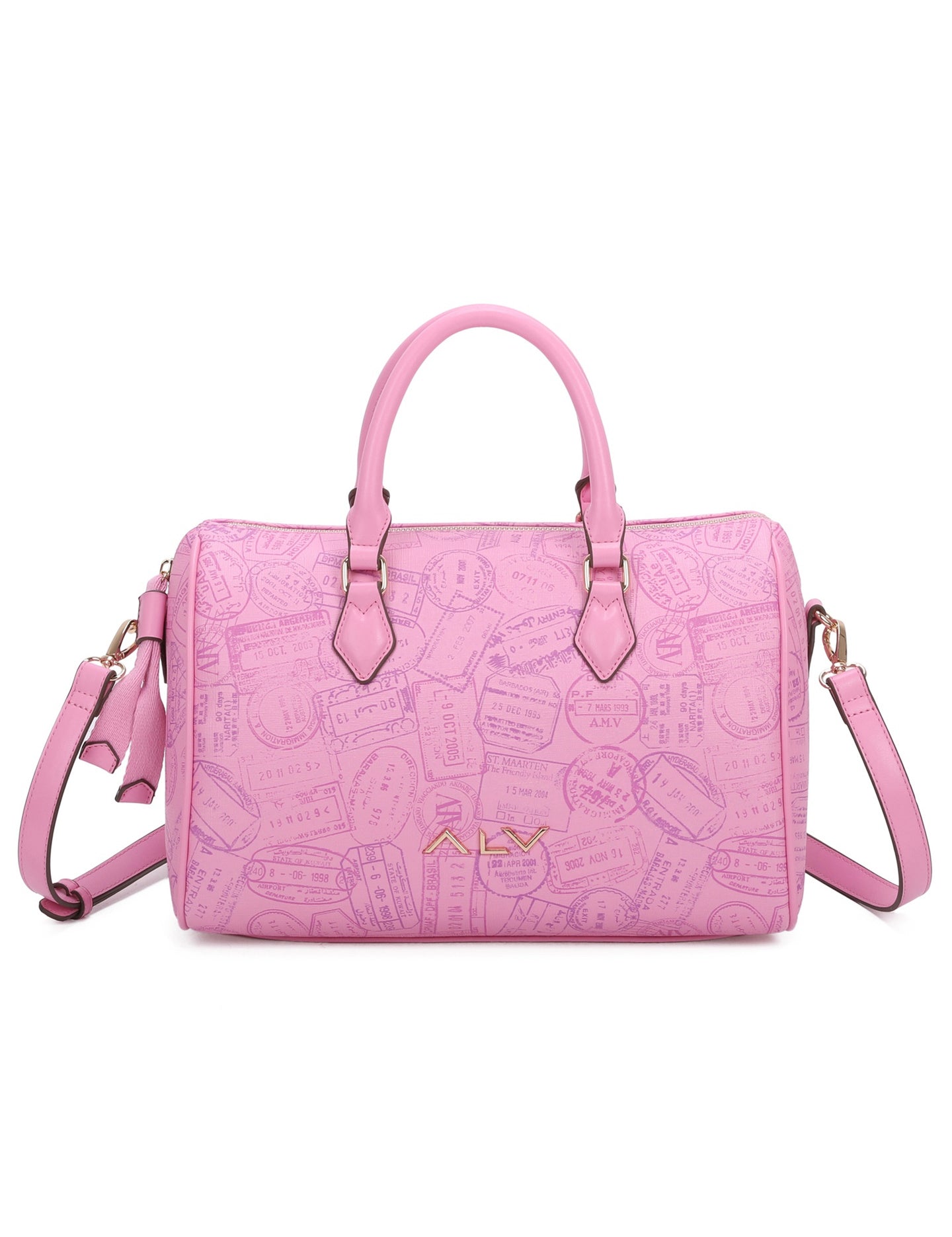 Borsa A Bauletto da donna ALV - Rosa