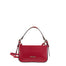Borsa a Spalla in Vera Pelle Rubino Pierre Cardin