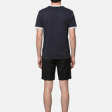 T-shirt in Cotone Blu Navy