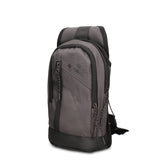 Marsupio in 100% Pu Vegan Leather Grigio Scuro