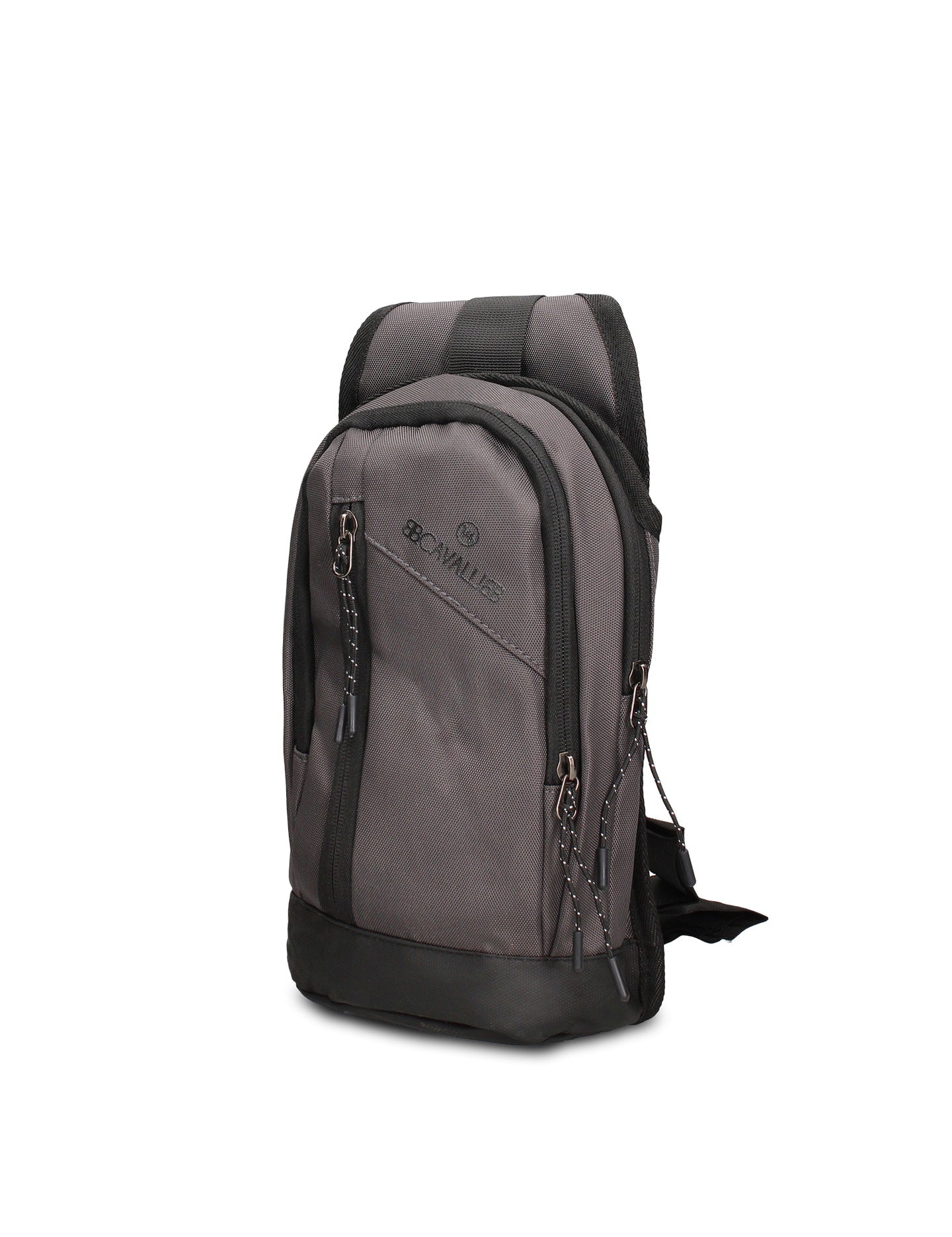 Marsupio in 100% Pu Vegan Leather Grigio Scuro
