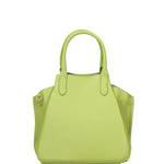 Borsa a Mano in Dollaro Leather Verde