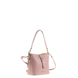 Borsa a Spalla in Vera Pelle Malva