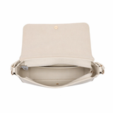 Borsa a Tracolla in Pelle Vegana Beige