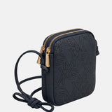 Borsa a tracolla in Pelle Vegana Blue