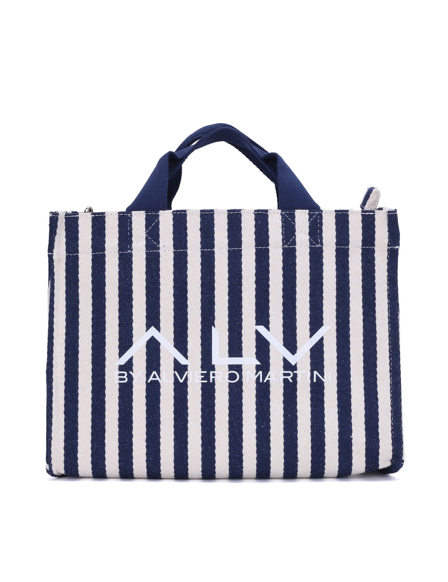 Borsa Shopper da donna ALV - Blu Scuro