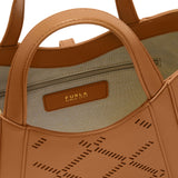 Borsa a Mano in Pelle Cuoio