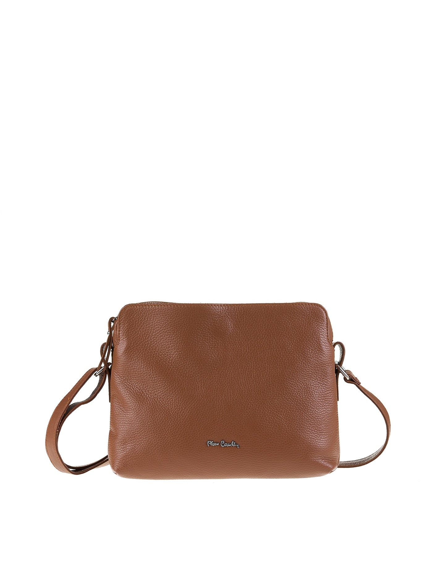 Borsa a Tracolla in Vera Pelle Cuoio Pierre Cardin