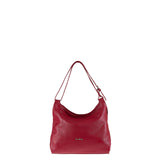 Borsa a Spalla in Vera Pelle Rubino Pierre Cardin