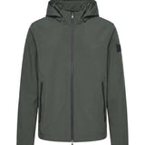 Giubbotto in Poliestere Verde Militare