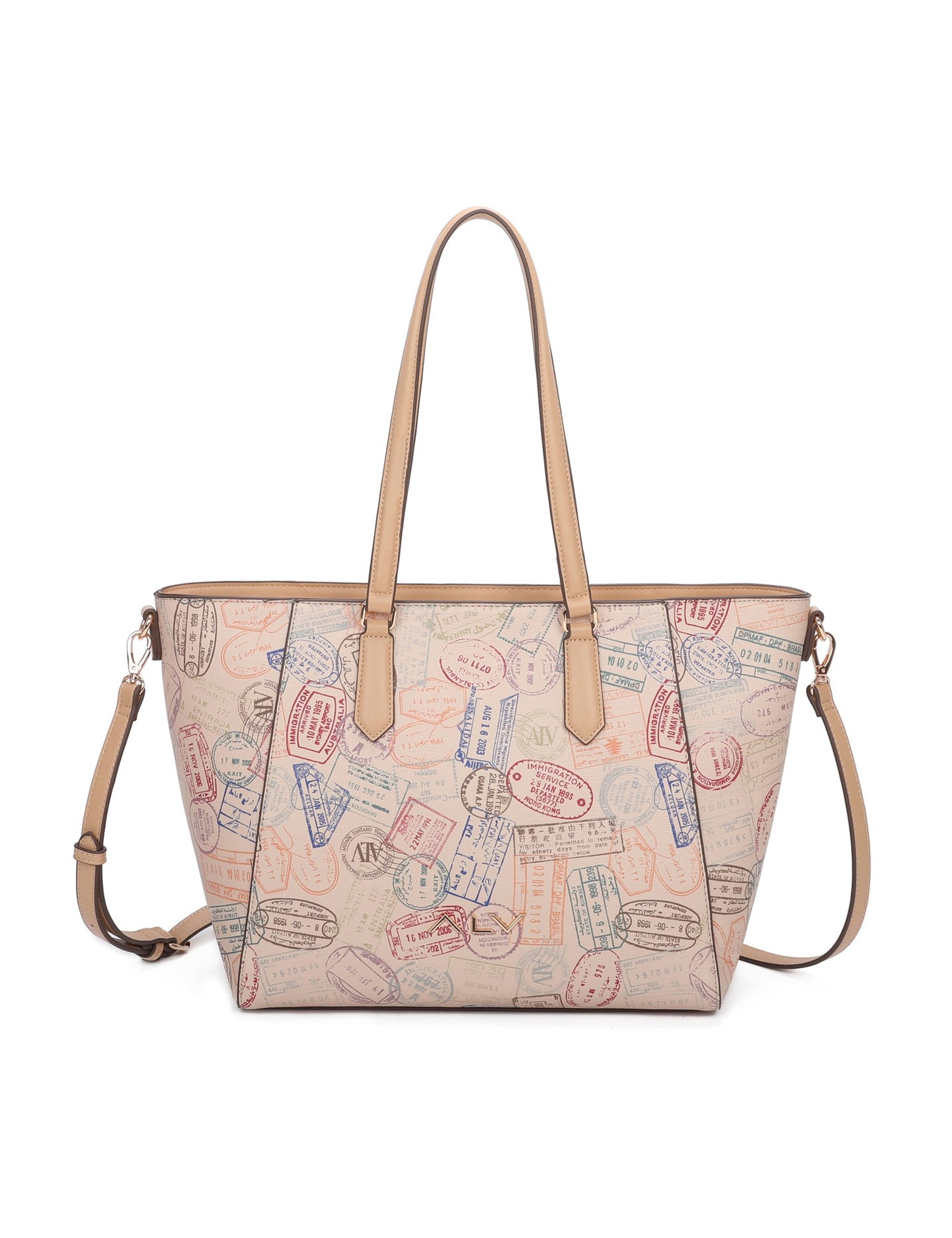 Borsa A Spalla da donna ALV - Beige