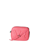 Borsa a Tracolla in Dollaro Leather Fucsia