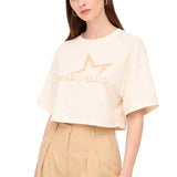 Maglia Donna in Cotone Panna