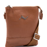 Borsa A Tracolla da donna ALV - Cuoio