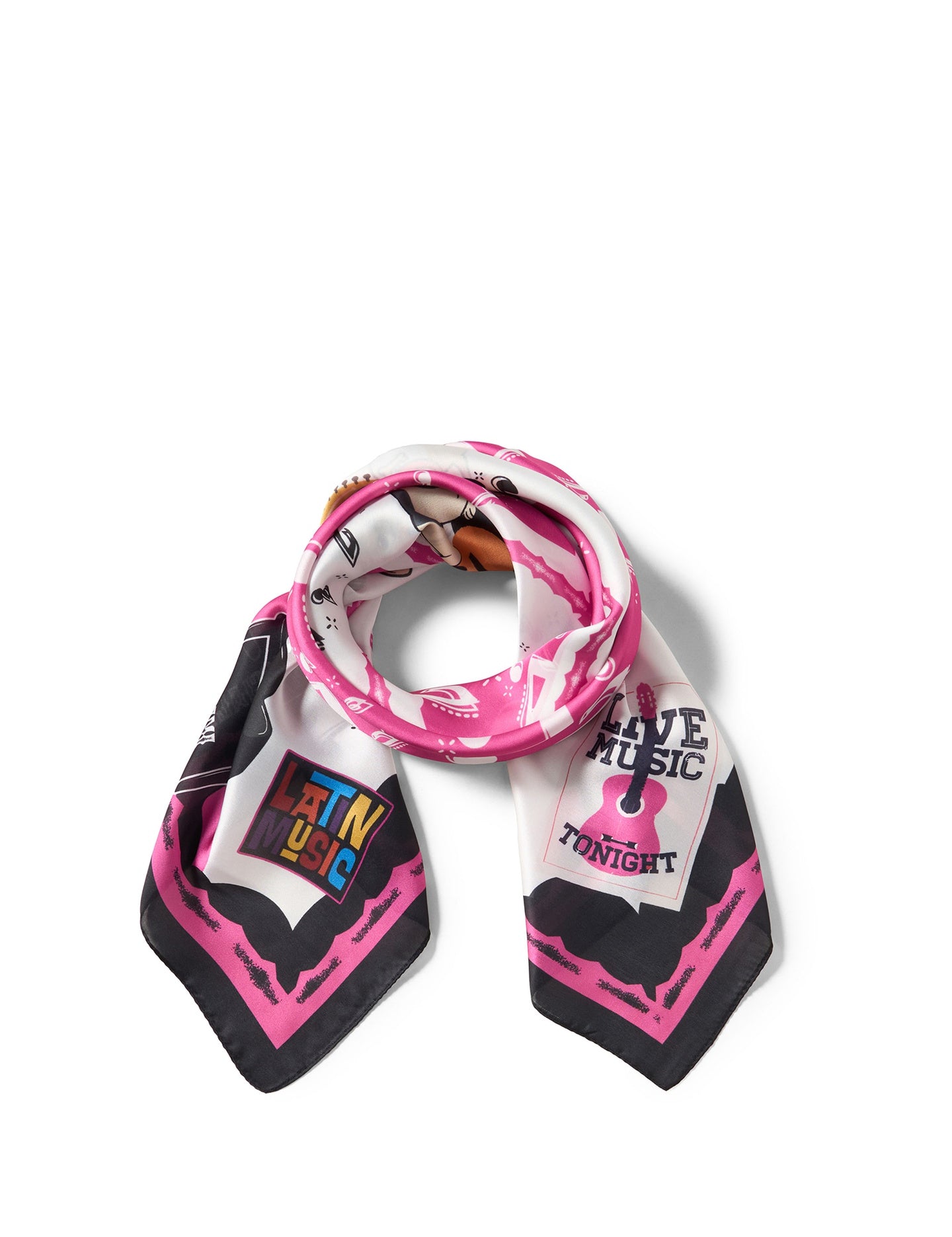 Foulard Donna in Poliestere Multicolore Braccialini