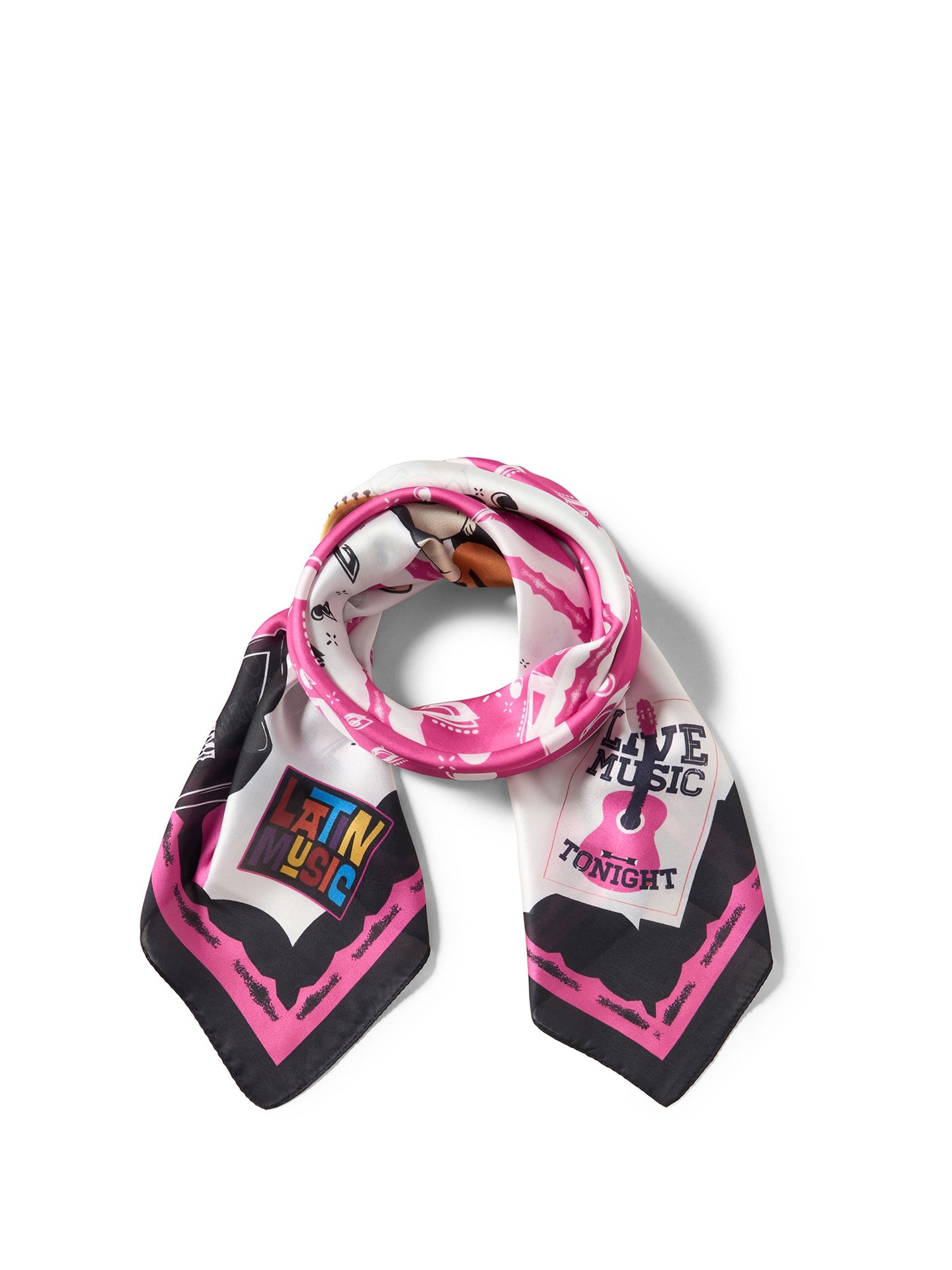 Foulard Donna in Poliestere Multicolore Braccialini