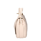 Borsa a Spalla in Vera Pelle Beige
