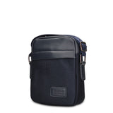 Borsa a Tracolla in 100% Pu Vegan Leather Blu