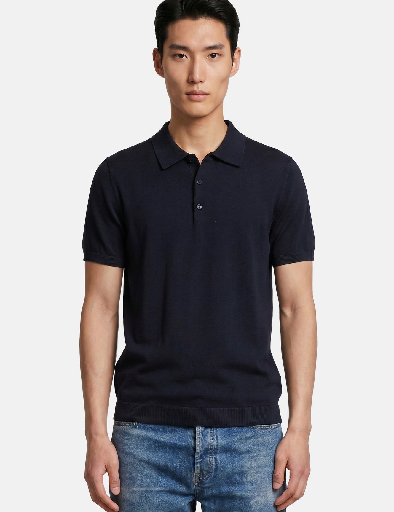 Camicia in Cotone Blu Navy Navigare