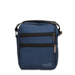 Borsa a Tracolla in 100% Pu Vegan Leather Blu