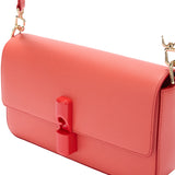Bolso de hombro de cuero Barbie