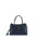 Borsa a Mano in Vera Pelle Navy Pierre Cardin