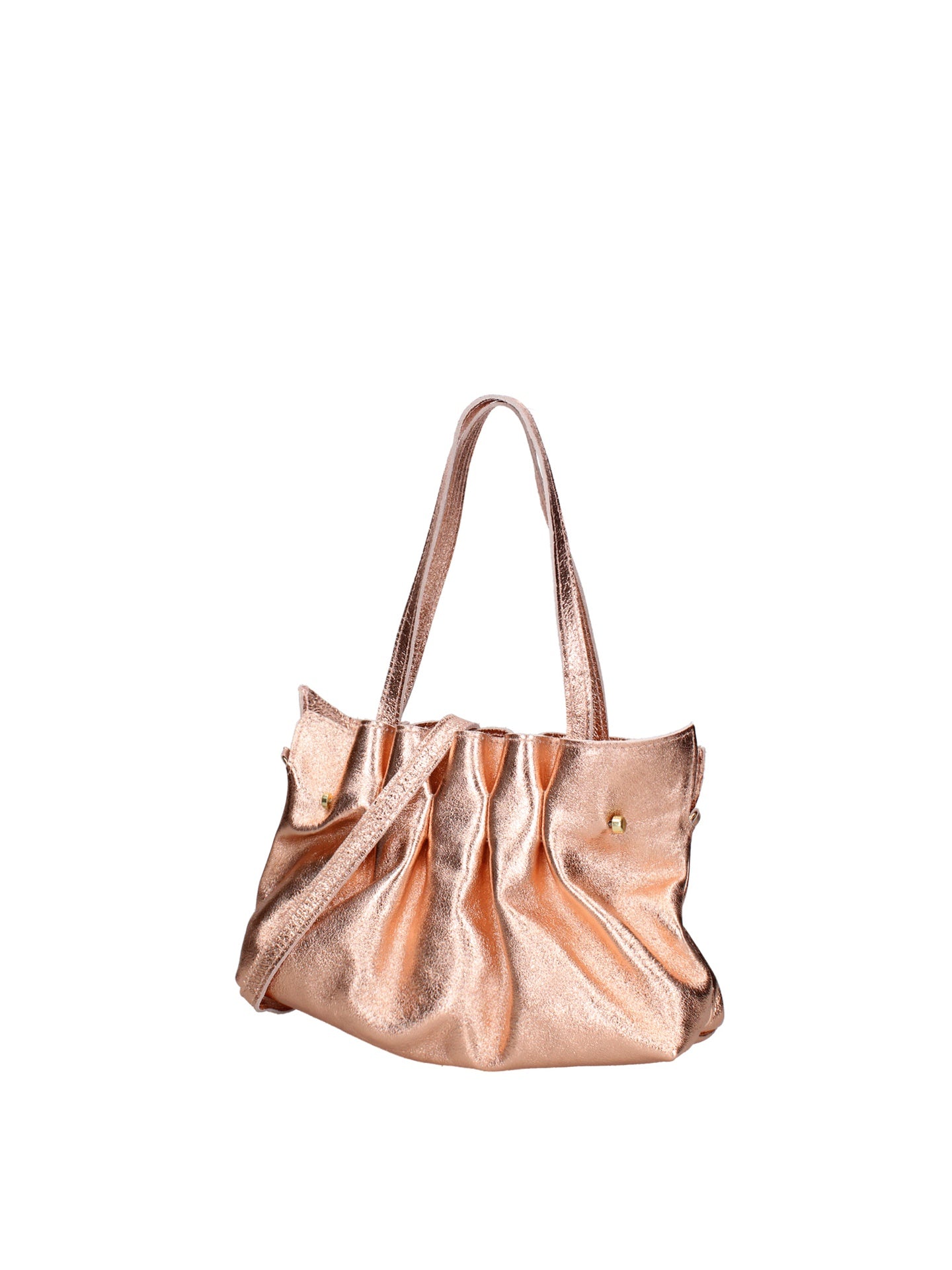 Borsa a Tracolla in Vera Pelle Rosa