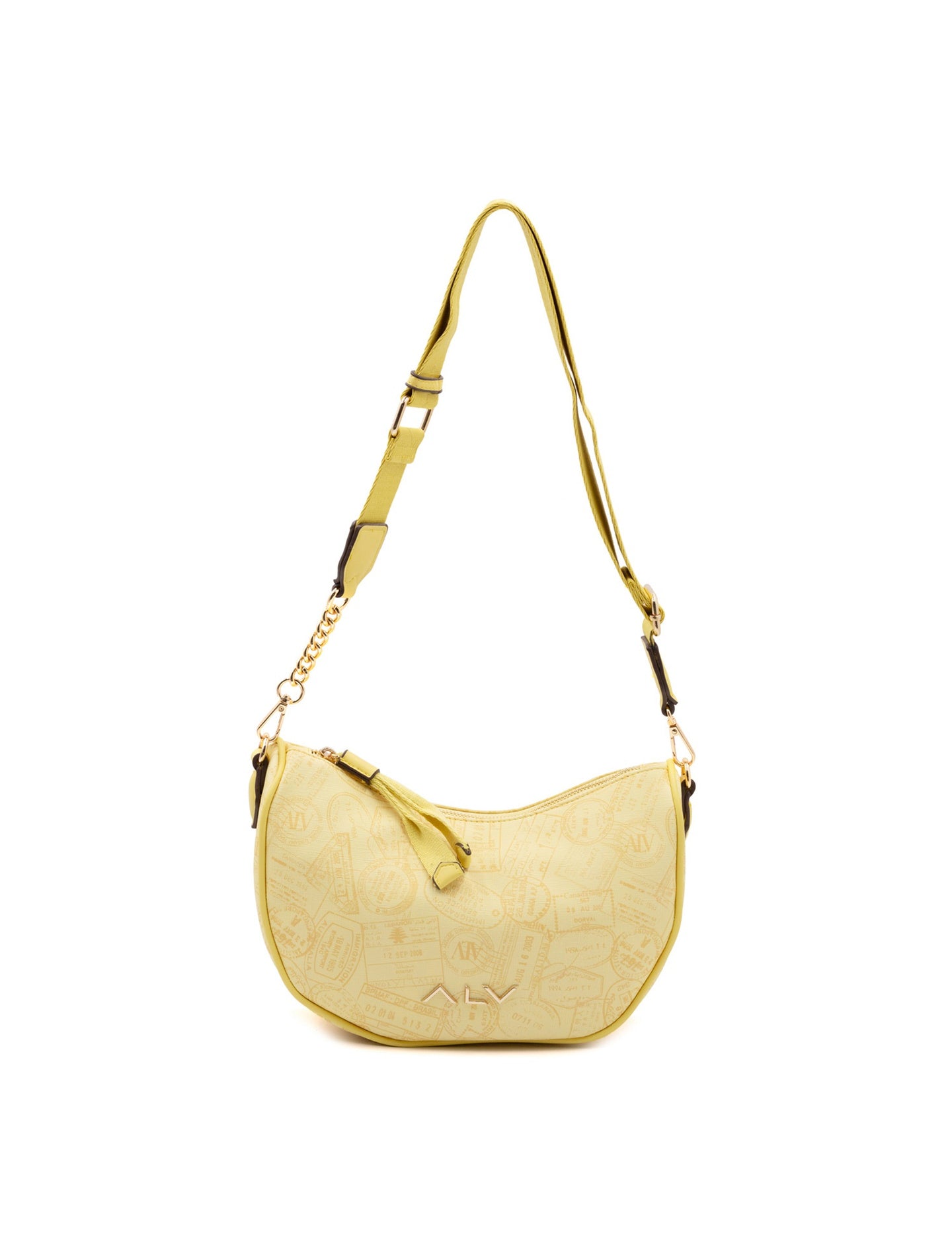 Borsa A Spalla da donna ALV - Giallo