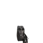 Borsa a Tracolla in Dollaro Leather Nero