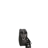 Borsa a Tracolla in Dollaro Leather Nero