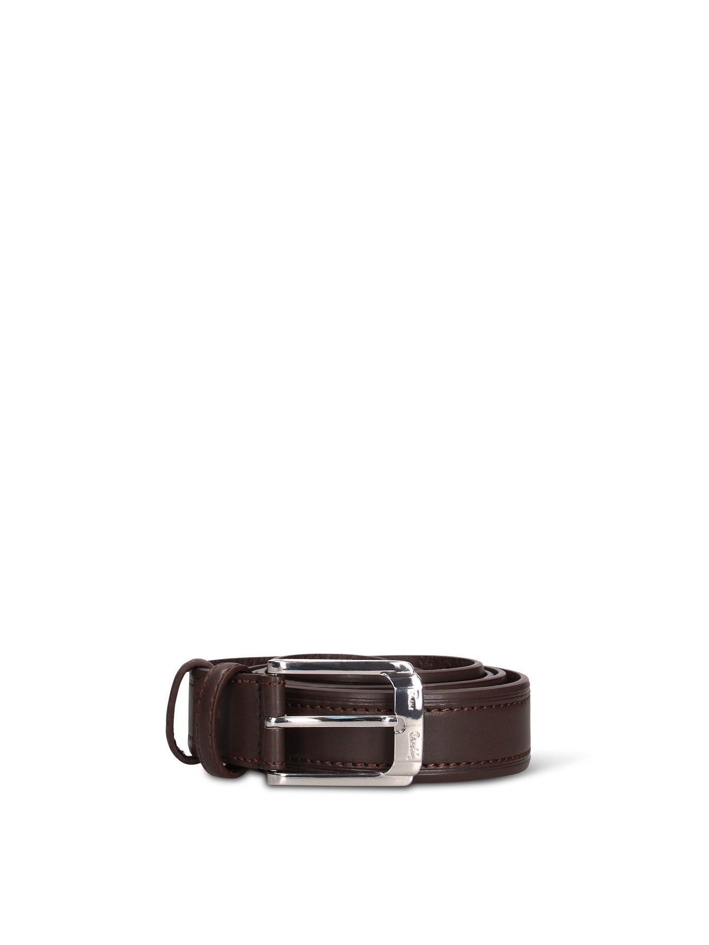Cintura in Pelle Vegana Testa di Moro Pierre Cardin