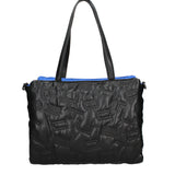 Borsa a spalla CUSTO - Nero e Blu