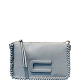 Borsa a tracolla in Pelle Vegana Blu CUSTO BARCELONA